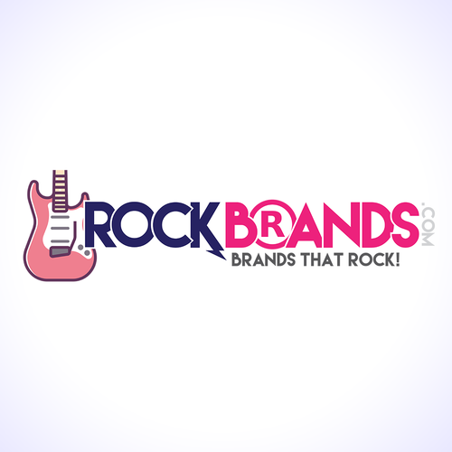 Create a Fun, Rocking logo for ROCK BRANDS Logo design contest