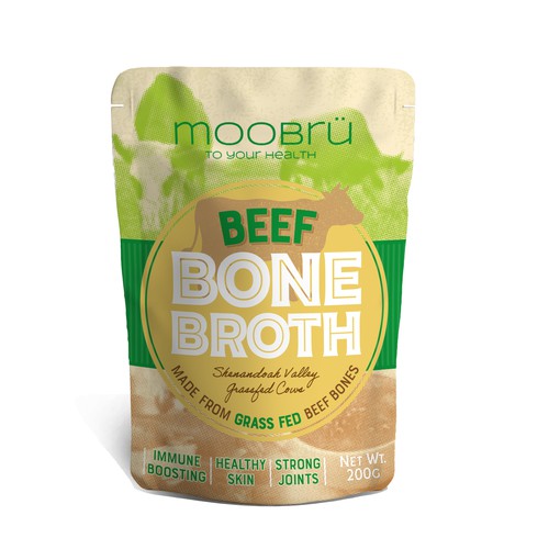 Bone Broth Package Design by MAXO Design