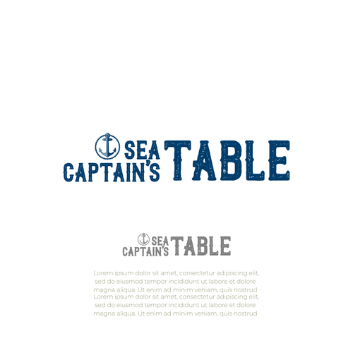 Sea Captain's Table Logo Design Design by Randy Yanuar