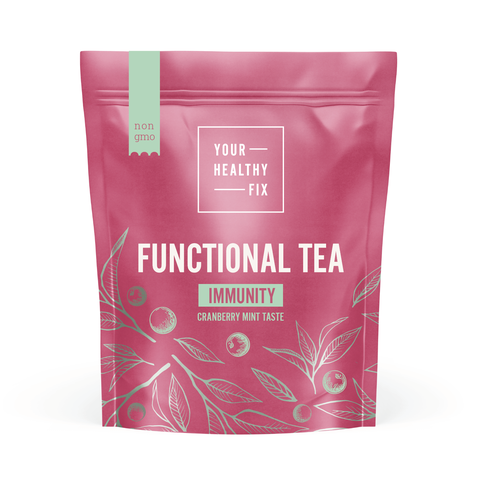 Functional Tea collection design for a health supplement brand! Design by VoiceDesign