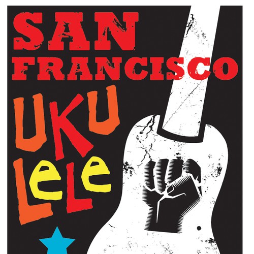 San Francisco Ukulele Rebellion needs a new logo Réalisé par Paperghostdesign