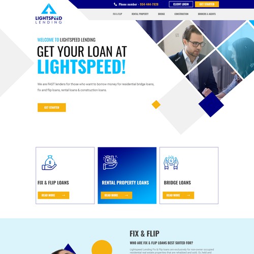 Web page design contest entry by idea@Dotcom