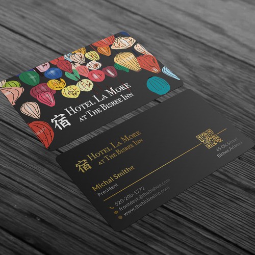Business Card for Boutique Hotel Design by Roni_