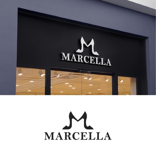 Women shoes brand logo design Design by yourbay