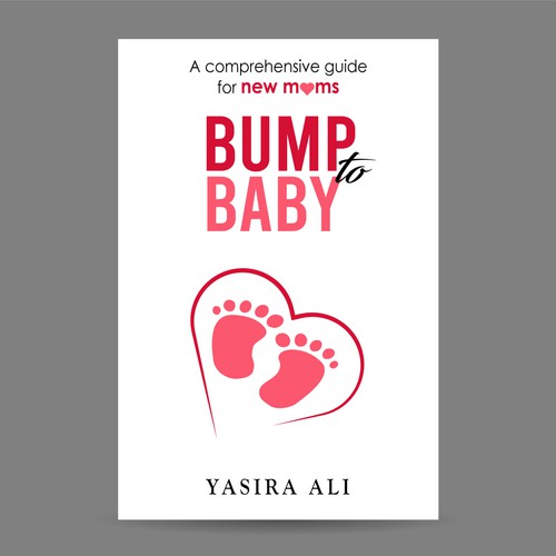 Design a pregnancy book cover for first time moms Design by funny sunny