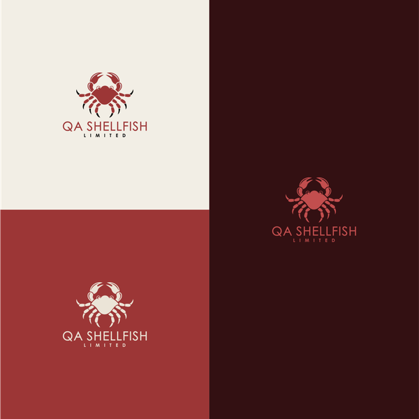 Design by honeybird titled "Design a new logo/brand identity for business selling live brown crab and other shellfish"