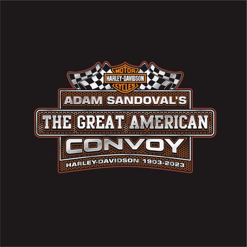Great American Convoy / HD Shirt Design by gientescape std.