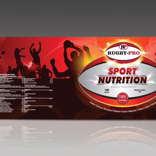 Create the next product packaging for Rugby-Pro デザイン by zoxigen