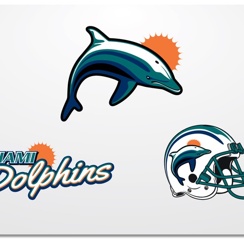 99designs community contest: Help the Miami Dolphins NFL team re-design its logo! Design réalisé par signum