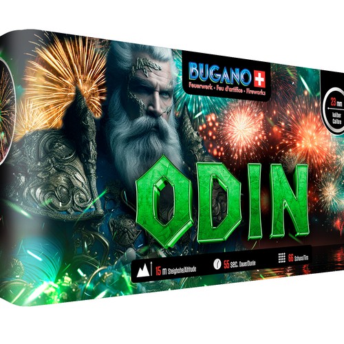 ""Odin" zündendes Design" winning Product packaging