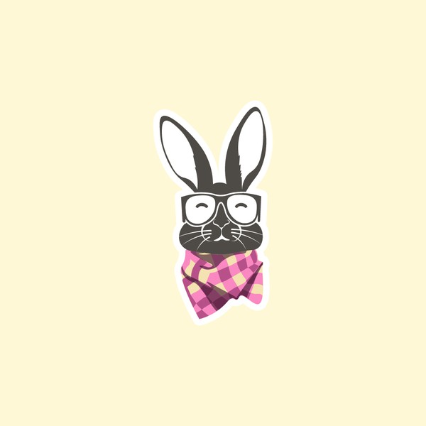 bunny head logo