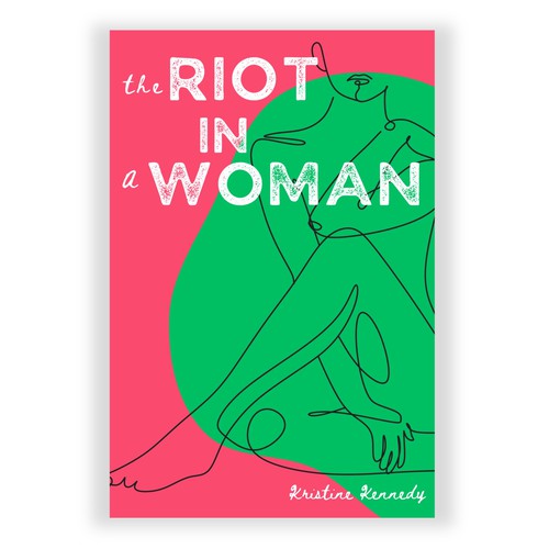 Wow factor book cover for women's contemporary fiction novel Design by Valentina Egina