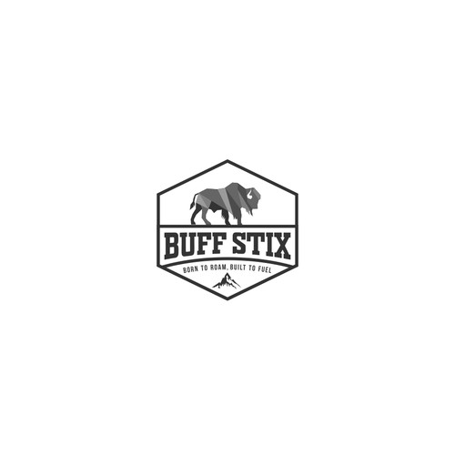 Buff Stix...Lean, Delicious, Buffalo Strong. Design by knight brands™