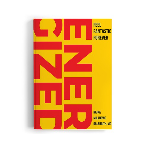 Design a New York Times Bestseller E-book and book cover for my book: Energized デザイン by Elleve