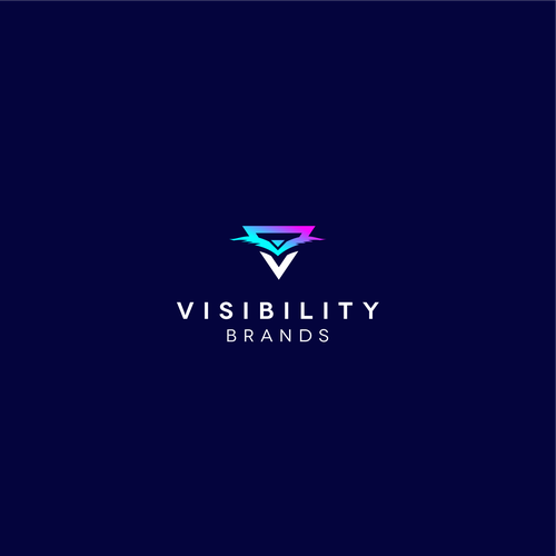 Sleek innovative brand for a marketing company focused on "Visibility" Design by Trust_DESIGN