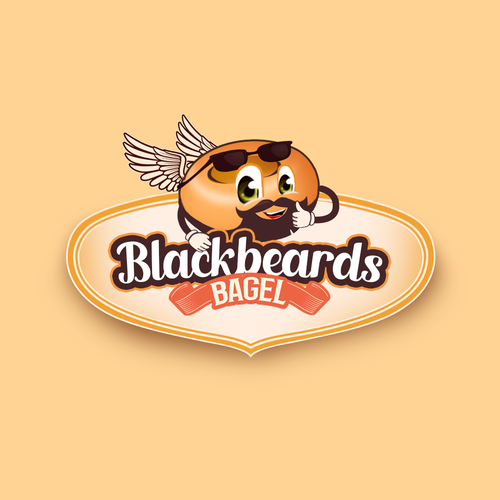 Blackbears Bagel Design by Maria Angelica Gomez