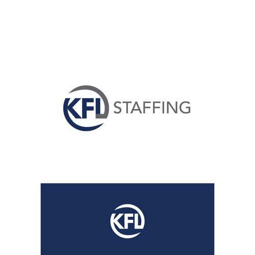 New Staffing Agency Logo! Design by iki.design