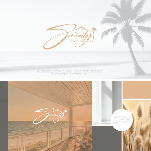 New Vacation home rentals logo for our Airbnb! Design by Sejad Bhuvar