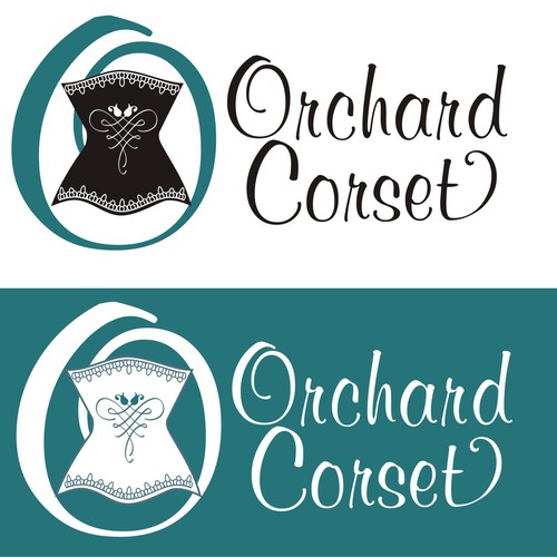 Create the next logo for orchard corset