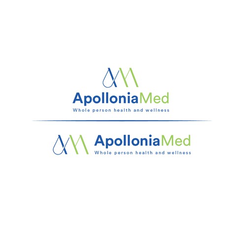 Logo - Where science meets nature. Whole human health Design by S.H Designs