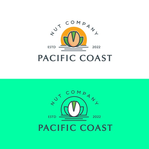 Simplistic logo for a California pistachio company Design by Rocket_Racoon