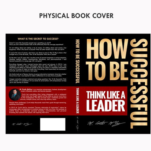 Bold, Powerful personal-development book cover: Kindle, Paperback & Audiobook Design by GSPH