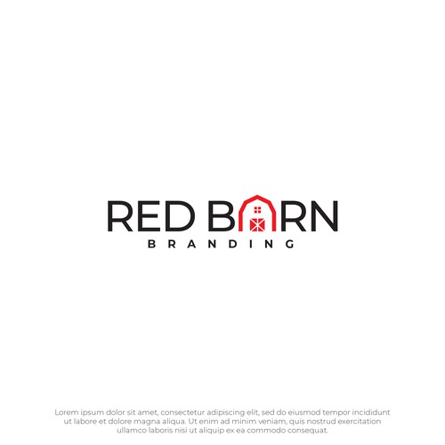 Red Barn without the Farm Design by James®