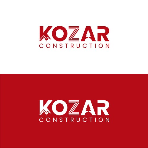 Simple Construction Company Logo with Creativity Design by Oakwells