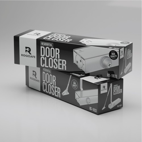 Design a Modern Packaging Design for Hardware Company (Door Closer) Design by Dem Ro