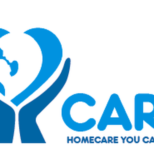 Logo for home healthcare company Design by Huntelaar Design