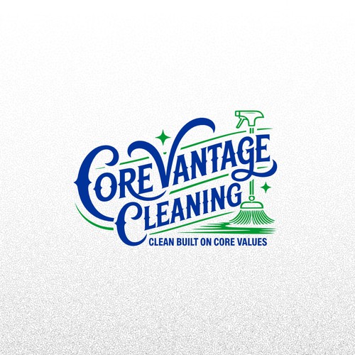 Take me from Zero to Hero! Design my cleaning business logo! Design by ᑎᗩᗷᗴᗴᒪ