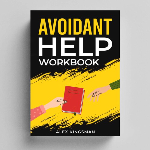 Workbook book cover on Avoidant Attachment Style Design by NoBoundaries