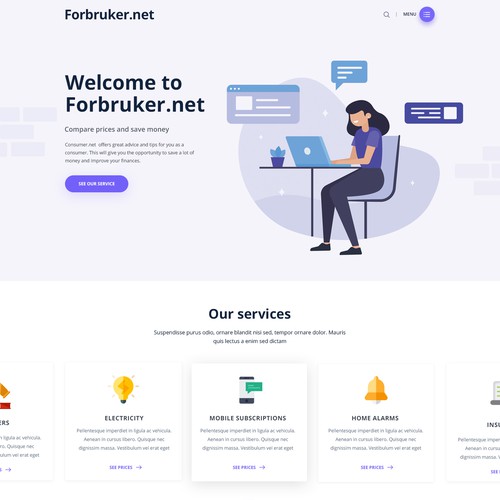 WordPress theme design contest entry by MercClass