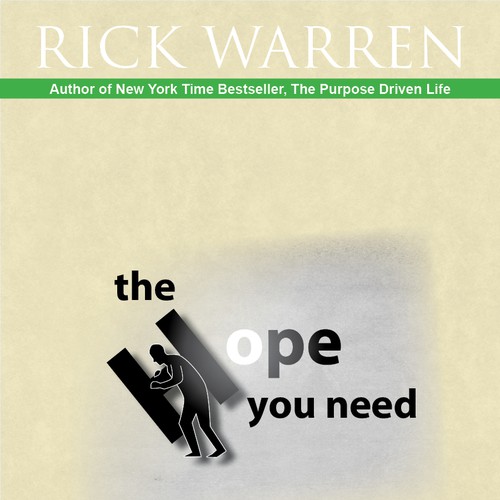 Rhys McIntyreさんのDesign Rick Warren's New Book Coverデザイン