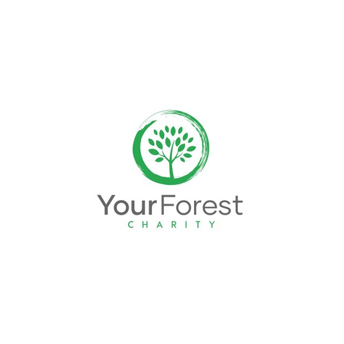 Design beautiful tree logo for non-profit organisation. Design by Dmitri Cezaro