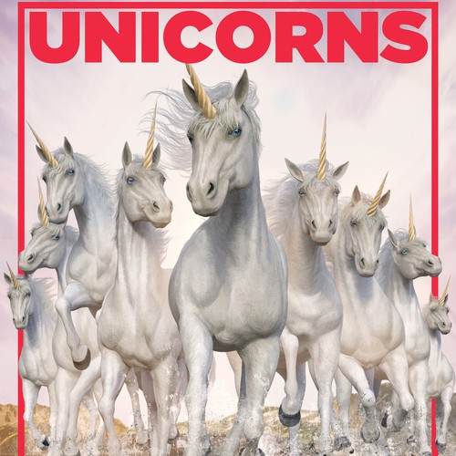Illustrate a realistic herd of unicorns! Illustration or graphics contest