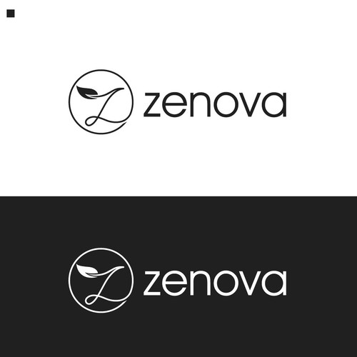 Zenova Logo: Revolutionary suite of health and wellness mobile apps Diseño de Sanjayarts123