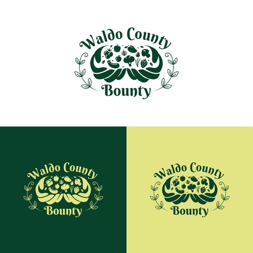 99nonprofits winner - Design a fresh, active logo for a nonprofit fighting hunger with locally grown foods in Maine. Design by Alldistrict_Studio