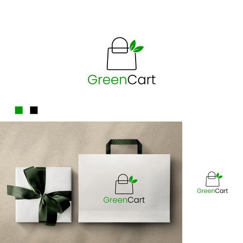 Logo design for the world's first green ecommerce platform! Design by Envy99