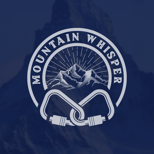 Design a mountain logo for a podcast on mountain sports Design by Night Hawk