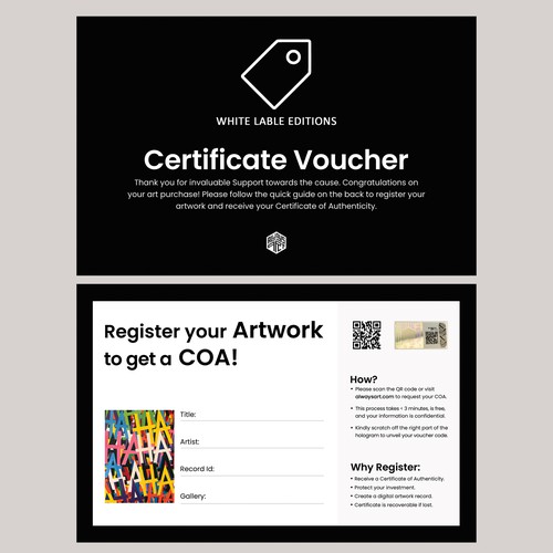 Certificate Voucher Design by Mah_Ari