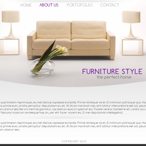 1-3 Page Website Template Design von Fresh Design