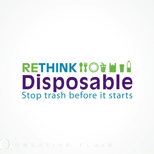 New logo wanted for Rethink Disposable | Logo design contest