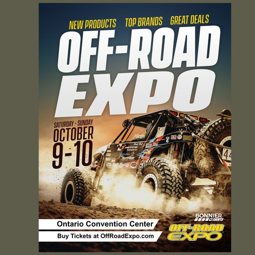 Off-Road Expo poster Design by orkenytoria