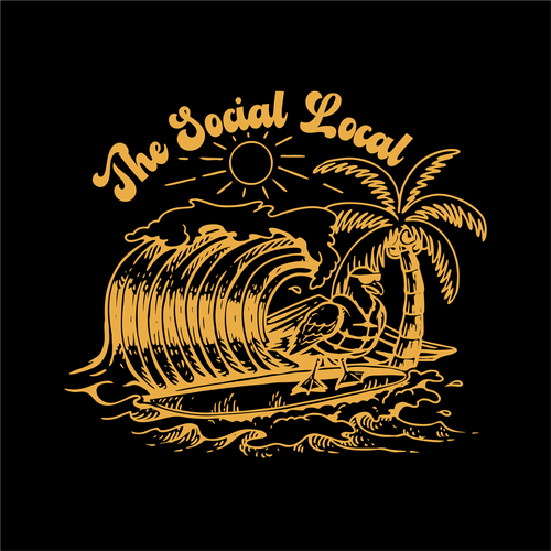 Beachy Clothing Brand Logo Design by Ongie