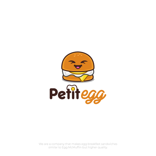 Fun and simple yet Classy logo for a Breakfast Sandwich company Design by Luel