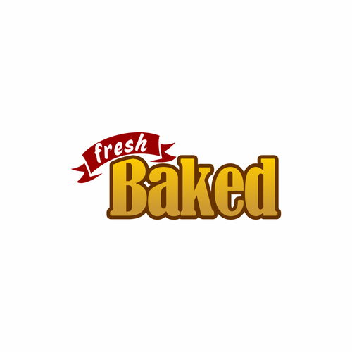 logo for Baked Fresh, Inc. Design by @MarD
