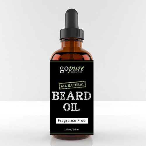 Create a High End Label for an All Natural Beard Oil! Design by Abacusgrp