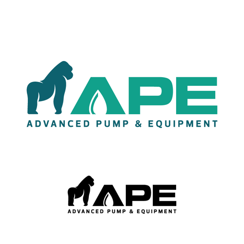 APE (Advanced Pump and Equipment) logo redesign Design by Luel
