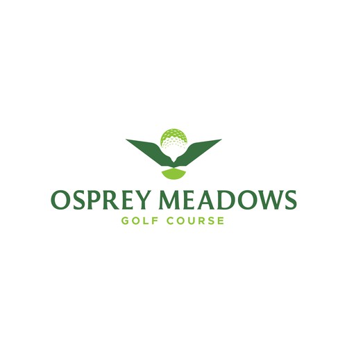 Golf Course Logo - Osprey Meadows Golf Course at Tamarack Design by Arfian Huda